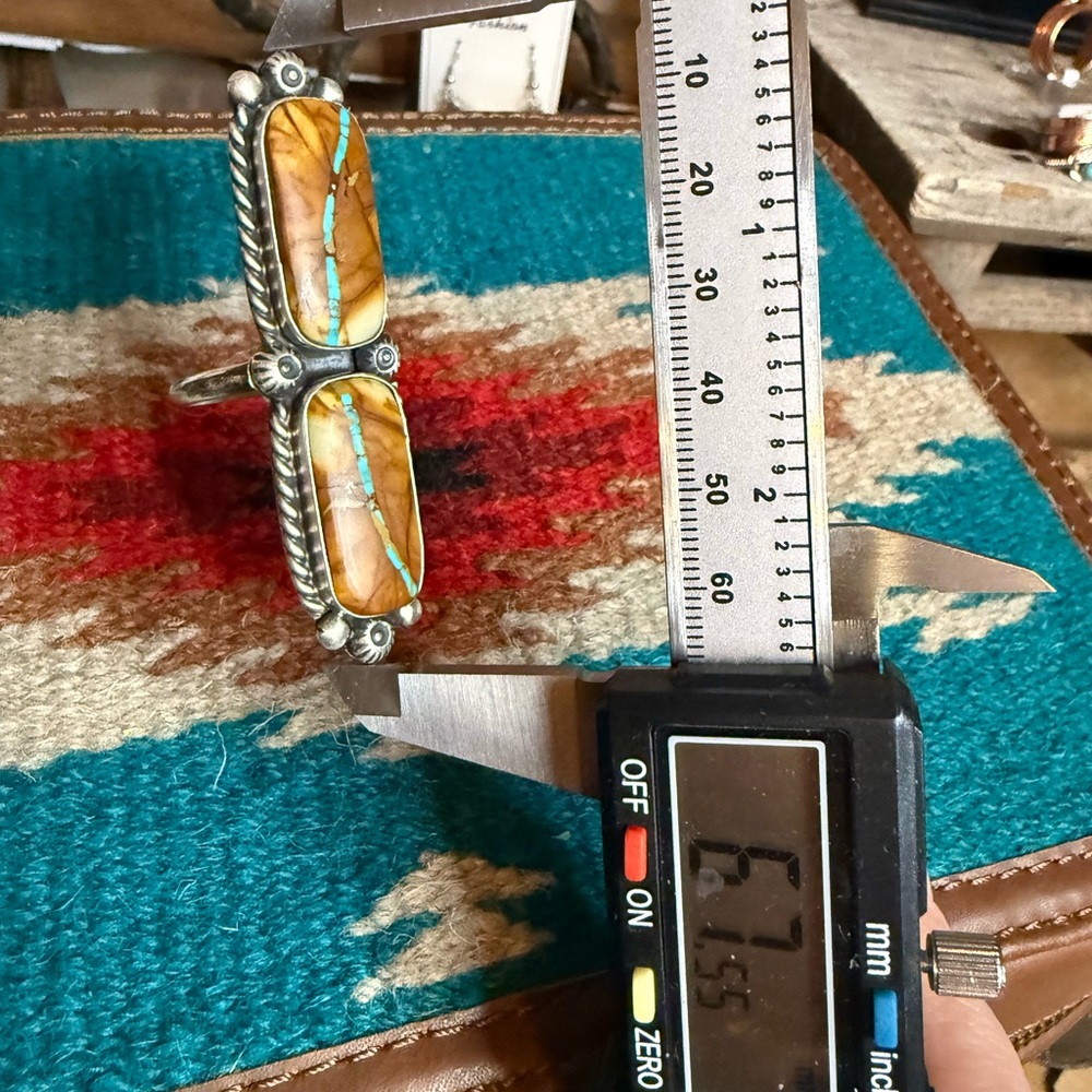 Royston Ribbon Statement Ring (Adjustable) - image 3